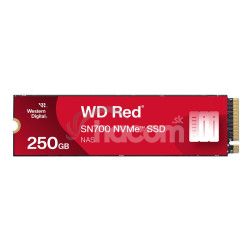 SSD 250GB WD Red SN700 NVMe M.2 PCIe Gen3 2280 WDS250G1R0C