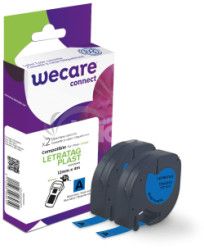 WECARE ARMOR p�ska 2ks kompatibiln� s DYMO S0721650, Black/Blue, 12MM*4M K80056W4