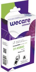 WECARE ARMOR p�ska kompatibiln� s DYMO S0720820,Black/Transparent,19MM*7M K80837W4
