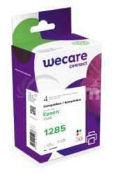 WECARE ink sada pre EPSON C13T12854012, ierna / CMY K10215W4