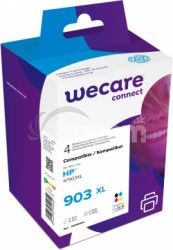 WECARE ink sada pre HP 3HZ51AE, CMYK / HC K10451W4