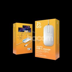 Wired USB-C Mouse Apple Education Silver UK 109818554