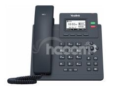 Yealink SIP-T31P SIP telefn, PoE, 2,3" 132x64 podsv. LCD, 2 x SIP ., 100M Eth SIP-T31P