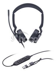 Yealink UH44 Dual UC USB-C/A, nhlavn sprava UH44DualUCUSB-C/A