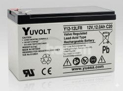 Yuasa YUVOLT Y12-12FR F2 VdS (12V; 12Ah) 15052