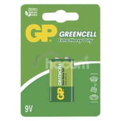 Zinko-chloridov batria GP Greencell 6F22 (9V)