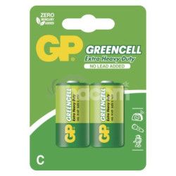 Zinko-chloridov batria GP Greencell R14 (C) 2ks