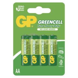 Zinko-chloridov batria GP Greencell R6 (AA) 4ks