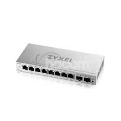 Zyxel GS1200-10 v3, 8 Port Gigabit, 2 x SFP webmanaged Desktop Switch GS1200-10V3-EU0101F