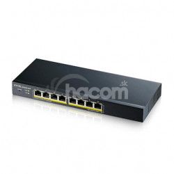 ZYXEL GS1900-8HP v3, 8-port GbE L2 PoE switch GS1900-8HP-EU0103F