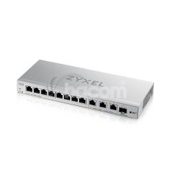 Zyxel XGS1250-12 v2, 12-Port GB webmanaged Switch w. 8 port 1G + 3-Port MultiGig + 1-Port SFP+ XGS1250-12-ZZ0102F