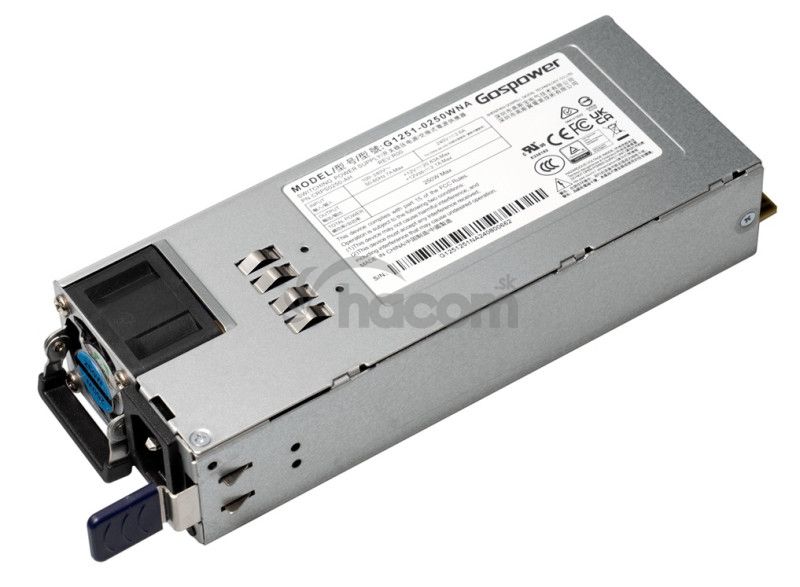 MikroTik G1251-0250WNA, Hot Swap PSU 12Vdc 20.8A 250W pre CRS812 DDQ G1251-0250WNA MikroTik G1251-0250WNA, Hot Swap PSU 12Vdc 20.8A 250W pre CRS812 DDQ G1251-0250WNA