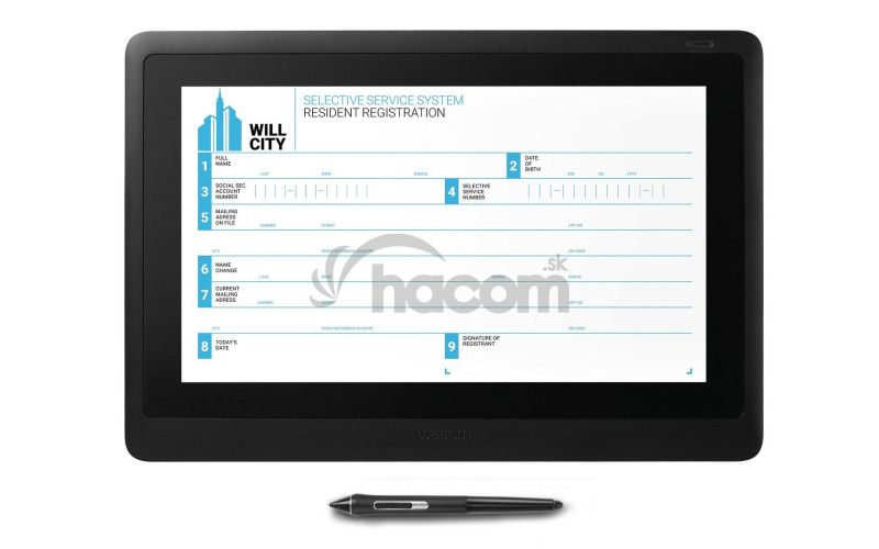 Wacom 16' pen display 5 yrs warranty DTK1660EK0B-5Y Wacom 16' pen display 5 yrs warranty DTK1660EK0B-5Y